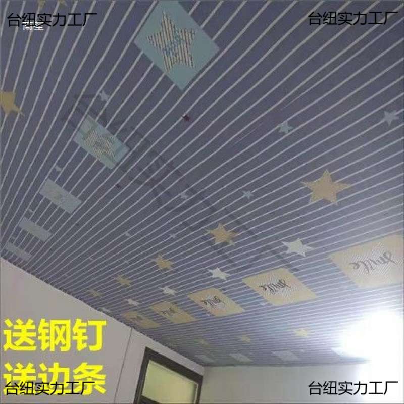 吊顶塑料布屋顶装饰布农村瓦房简易天花板遮挡布室内防尘卧室