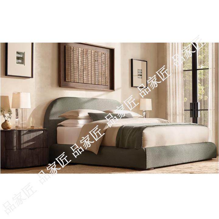 复古法式中古风薄床头实木橡木高端大气主卧床,电子元器件市场,其它元器件,淘宝优惠券,粉丝福利购,淘宝优惠卷