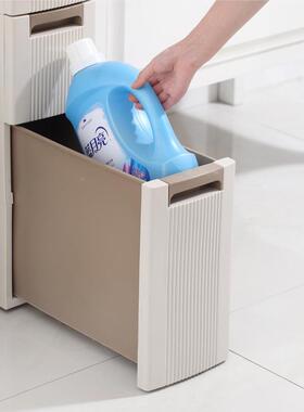 1纳8c夹缝抽屉式收34809柜窄厨冰箱收纳置物架落地卫生间房缝m隙