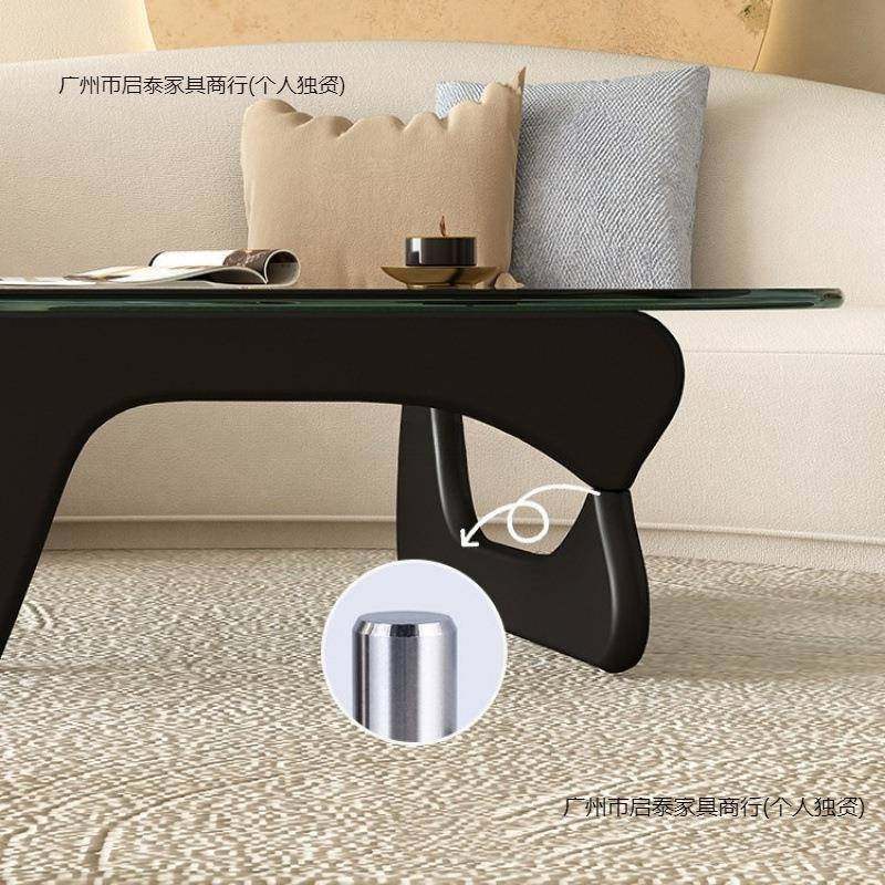 新款轻奢简约实木茶家客厅用小几户型网红不规则IPY出租几屋极简