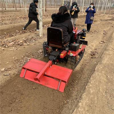 多用地途果园耕地开沟机油柴链轨FHF式翻小型旋耕机农用松土机