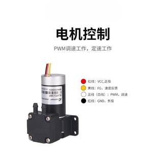 卡默尔微型真空泵12v隔膜气泵电机泵小隔66395膜压力泵24v负申罗