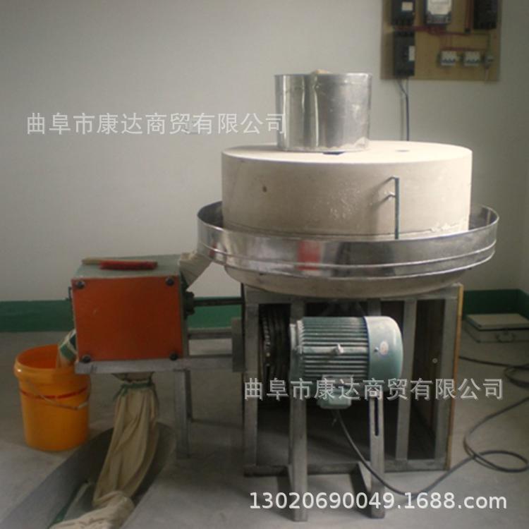 电动石磨磨粉研设备低OXG速磨小麦高磨面机型磨粱粉小料机器