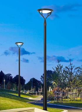 路T24-010灯户外庭院灯3米代景观庭院灯小区花园简约现阳太能庭院