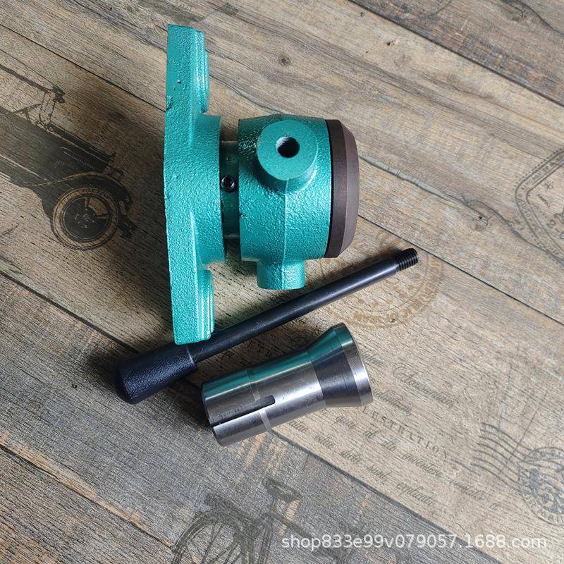 手动6夹座立式钻具40/32/25/46机打型夹780头座钻床床铣攻牙孔快