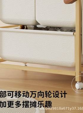 儿童房小铺置卖物架玩架具收纳书儿童家用实木架78085绘本架宝宝