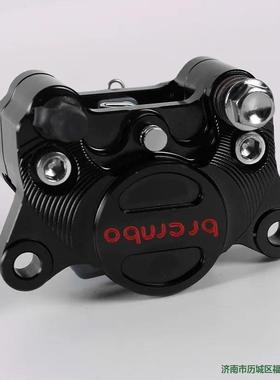 通型小螃蟹用00通9博下泵卡钳UN1SCNC布雷电摩用小牛色黑色红ZAL