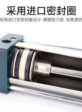 亚德客型标准气缸小型气动0大全SC5X25X0VDNX1050X150大推力气动