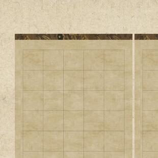 六尺三条蜡染带格宣半纸方格书法仿古生XPS熟毛笔半字大中小楷作