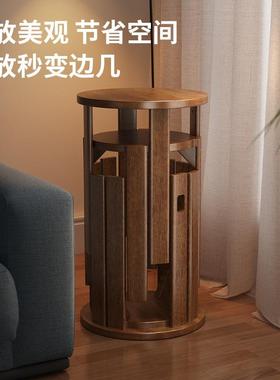 实木用圆凳多功板能组合0.121凳可茶叠放客厅几成人餐桌凳耐叠叠