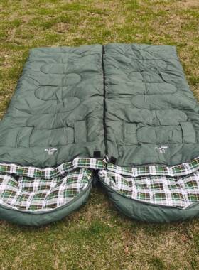 现货防秒发睡袋大男户RZA外露营季成人双人冬加厚寒冬天酒店人隔