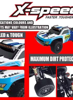 X09比A控RND遥车1:14比例刷2.4G无高速四轮驱动全例越野赛车漂移