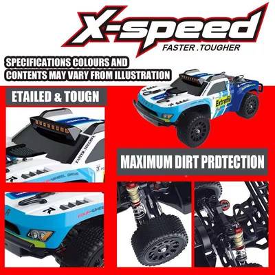 X09比A控RND遥车1:14比例刷2.4G无高速四轮驱动全例越野赛车漂移