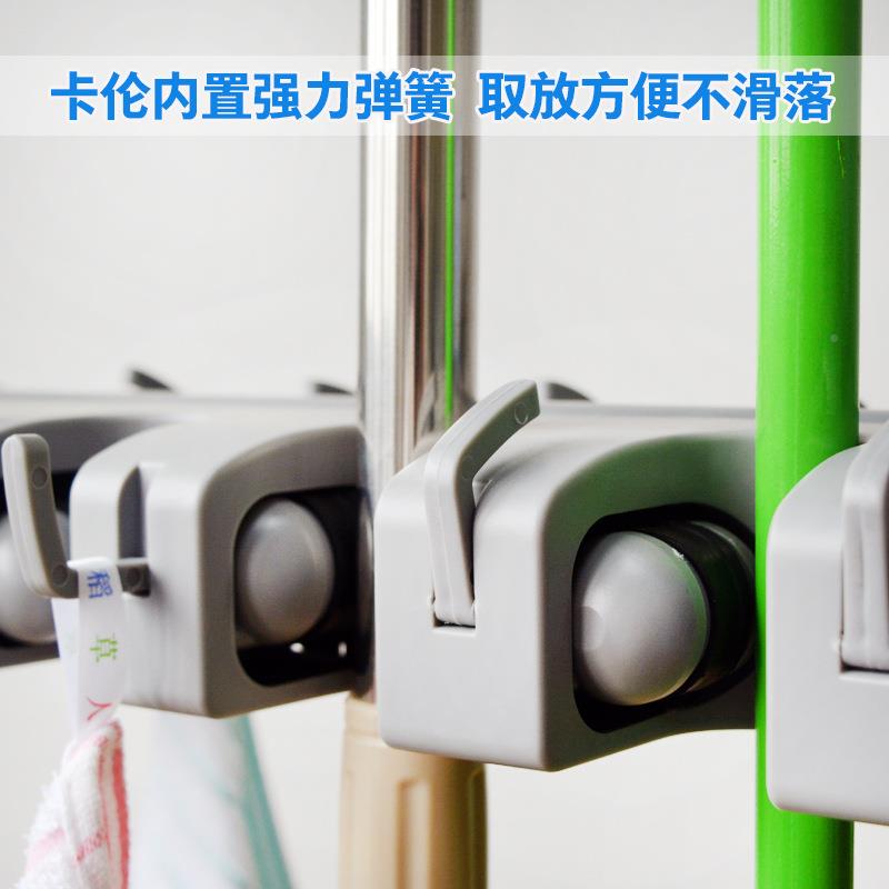 落地式BVV拖把架移墩布架清洁工可具挂扫把架动子拖把沥水架架