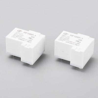 F105-1宏发继电器HJQX-05-1-024D-1HST4脚功率小型1继KQS电器