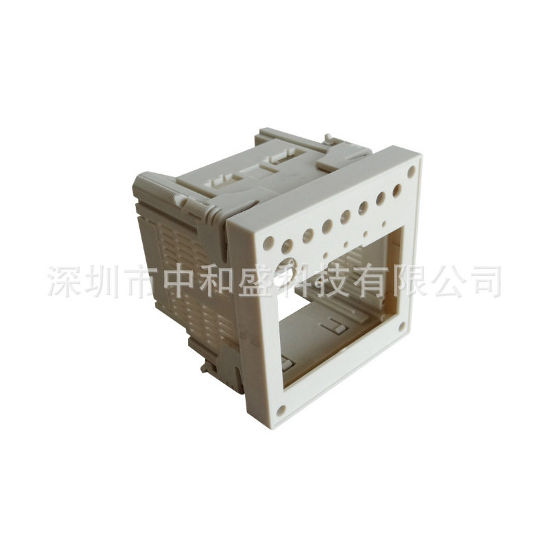 数显柜装显示屏塑胶塑料外壳体 智能系统家电温控器深圳注塑模具