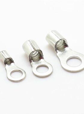 3冷压端子接线耳裸端子铜鼻子原JUX形裸端头RNB.2-5.21紫铜材质