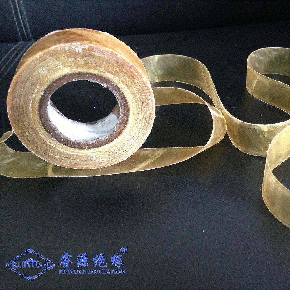 2310蜡黄绸布黄带黄蜡绸带黄漆绸布油性合成纤OOQ维漆绸绝缘蜡带