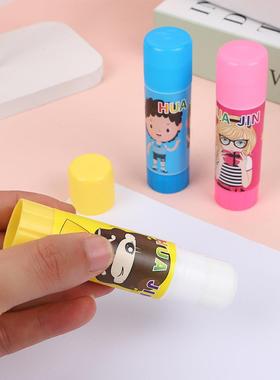 跨境创意卡通固体胶童棒胶学高粘固体儿生手工胶DBH白色固体胶棒2