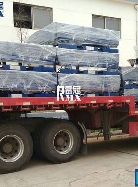 集装装箱卸货15934尾车专用变幅式高度调节平台集叉装箱板