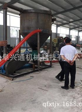 力湖北仓粮站补气输机玉米自吸式上料装送袋子用NHT气力输送机