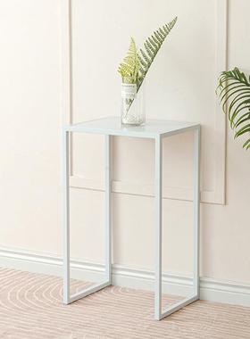 单层行李架子扫地机器人收纳置物架阳箱台高盆栽花架脚小柜97511