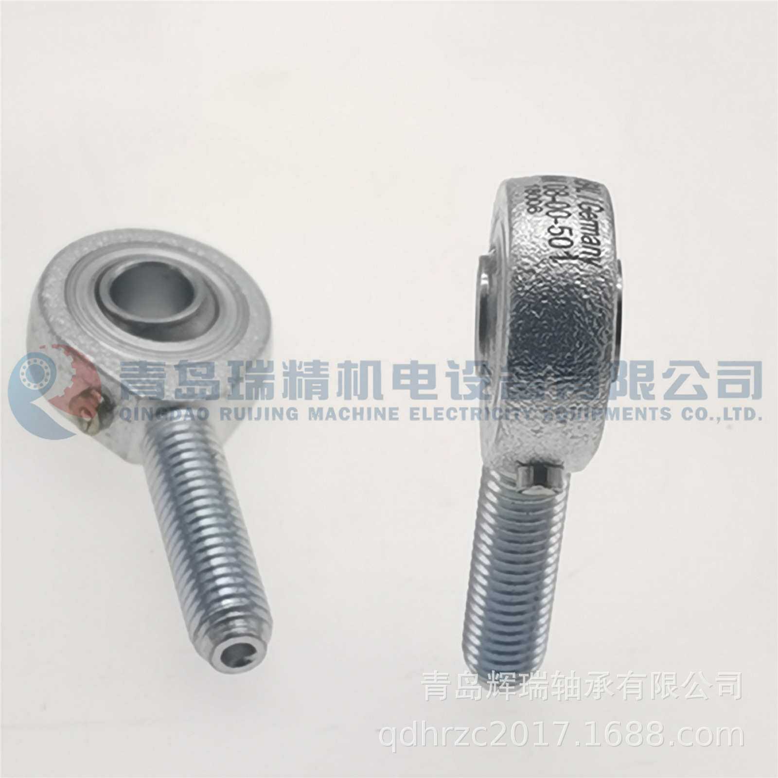 德国 DURBAL 高速杆端关节轴承 BRM08-00-501 外螺纹 正丝 M8