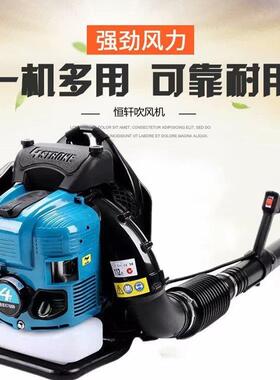 背负式路面吹落叶机器EB808烧汽油二冲程吹风机工地手提吹尘机