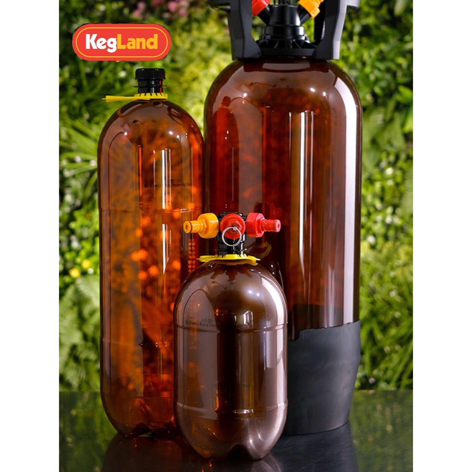 精酿啤酒桶20L塑料桶快接灌装桶家酿酒吧生啤酒桶KegLand简约格调