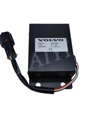 挖机配件EC210B/240B/290B/360B雨刮控制器继电器原装14623863