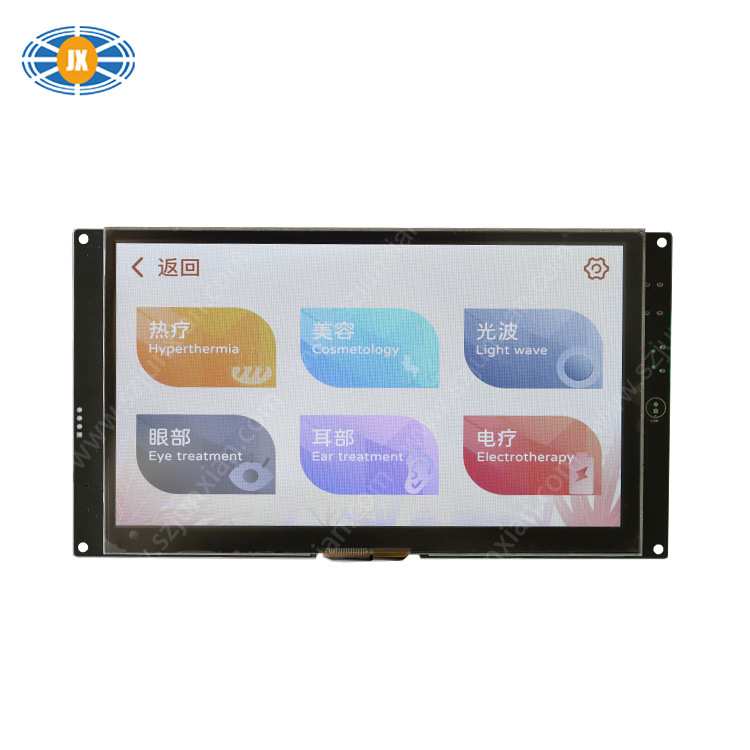 供应7寸液晶显示屏 1024×600TN/IPS UART/RS485串口工业级触摸屏