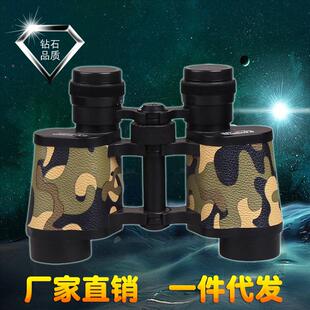 贝儿专戈士8X0双筒望远镜迷彩高倍高清T018夜视微光演唱会3成人童