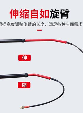 洗车店高工具备水管WIU伸缩摆臂摇合臂吊臂旋转360度铝金设压悬臂