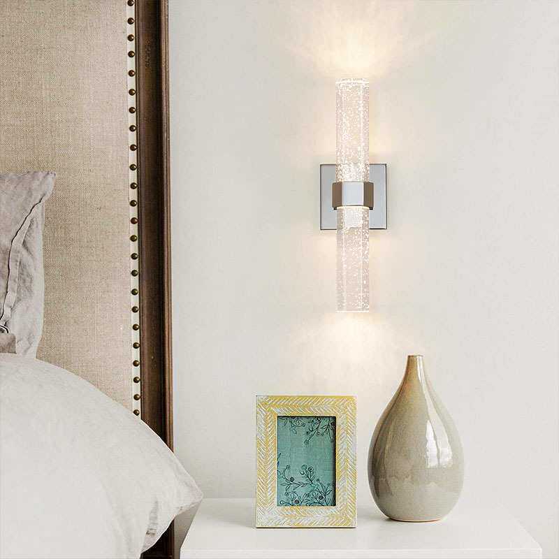 水晶壁灯酒店客房床头灯饰2023年新款现代简约卧室客厅餐厅创意灯