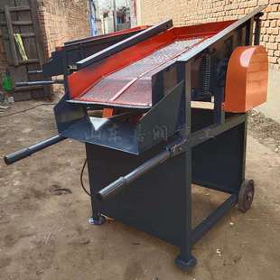 小型电动筛沙机 建筑工地砂石筛选机 移动式筛土筛煤机