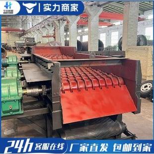 建筑垃圾分拣机 褐煤矸石分离滚轴筛 土石砂土混凝土分离机