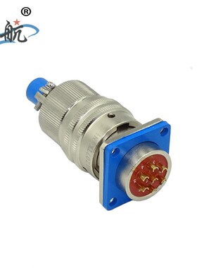 航空插头Y50H1207ZJ10Ni/Y50H1207TK2Ni 圆形防水电缆电连接器