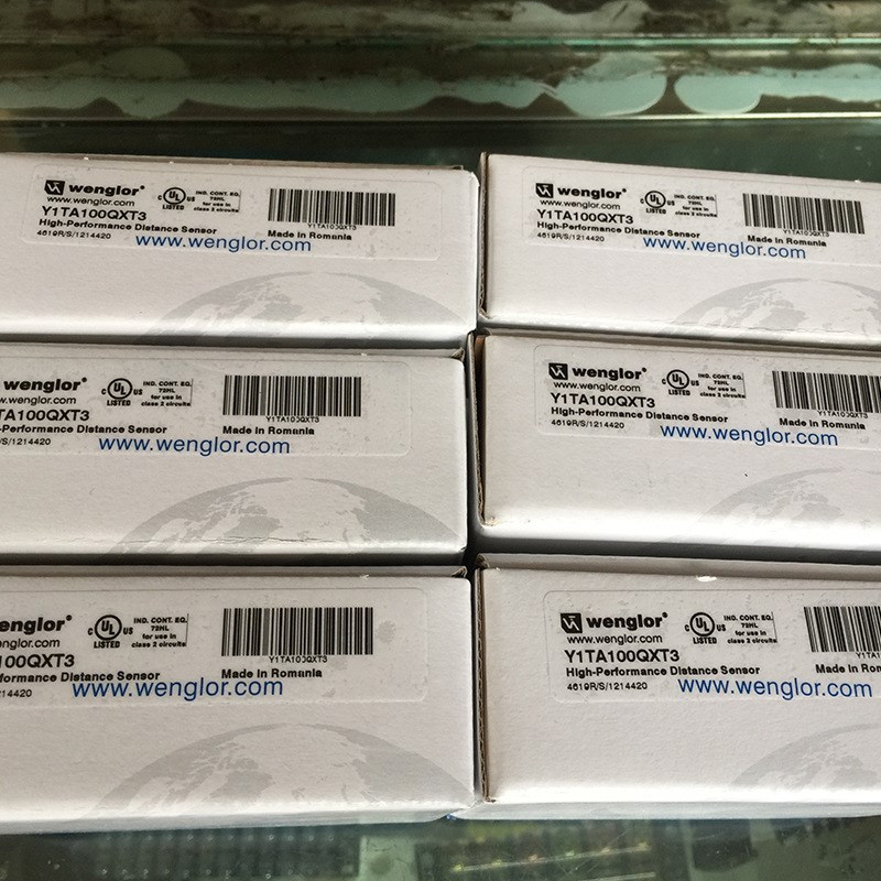 德国wenglor威格勒 Y1TA100QXT3 100QXVT80 激光测距传感器