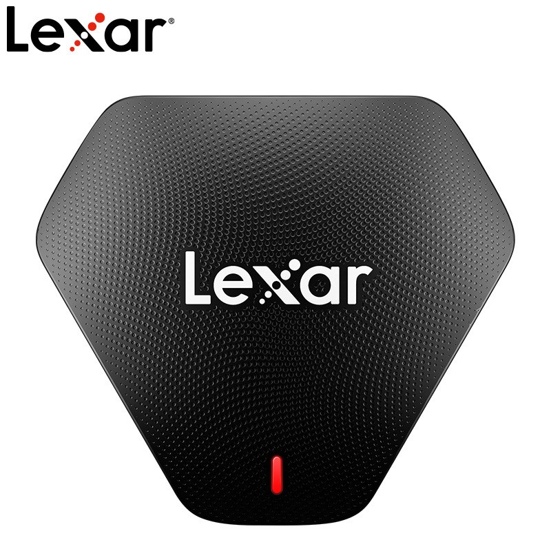 雷克沙LRW500 CF卡/SD卡/TF手机卡三合一 USH-II高速SD卡读卡器