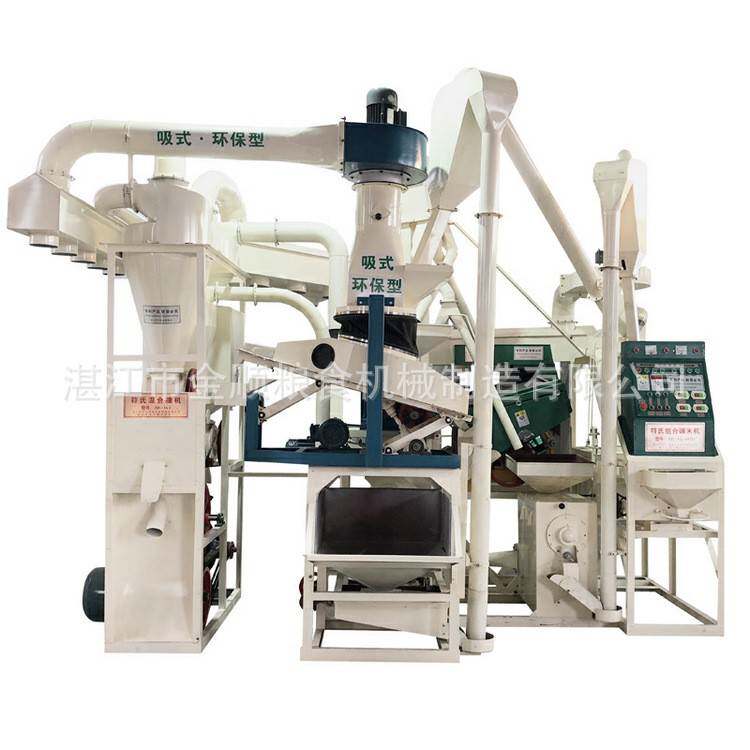炎陵县ZJF22碾米机实用新型碾米机商用多样性能自动打米加工设备