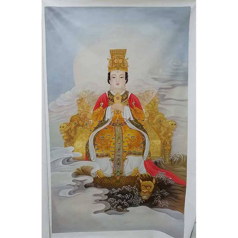纯手绘油画，妈祖系列油画，畅销东南亚