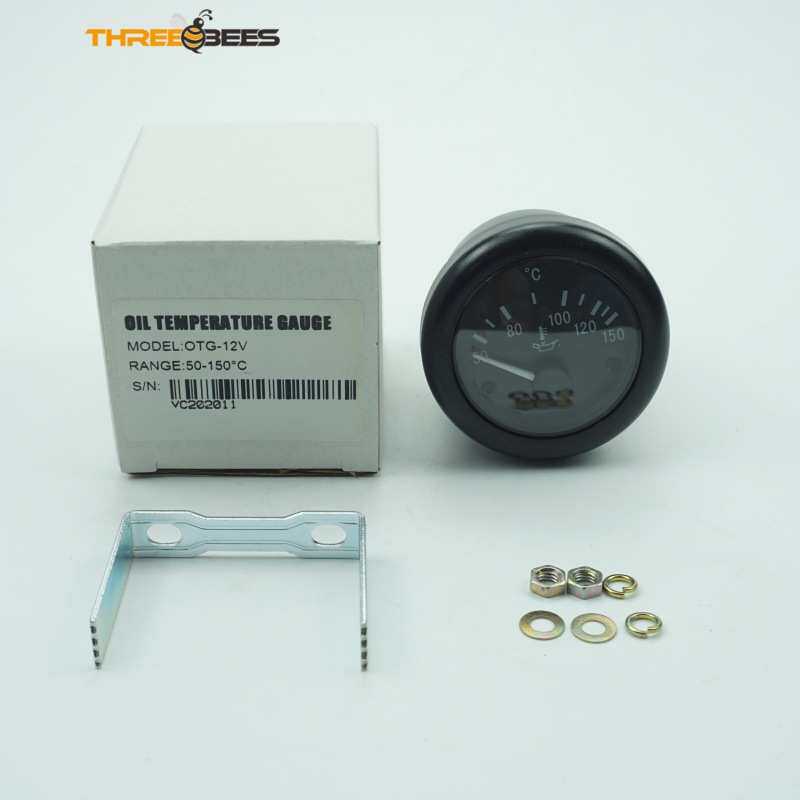 卡车汽车仪表OTG-12V 52mm指针式油温表柴油发电机配件
