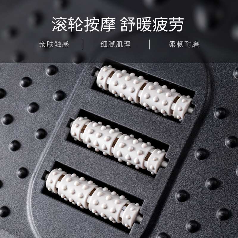 创意脚底按摩器办公室桌下搁脚凳脚部按摩放松神器家用防翘脚凳子