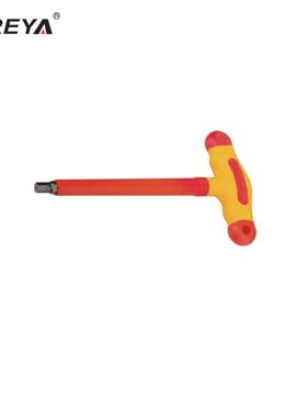 绝缘工具绝缘T型内六角扳手绝缘耐压1000VT型内六角扳手电工绝缘