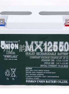 UNION蓄电池 友联蓄电池VT12100 VT12120 12v100ah应急ups蓄电池