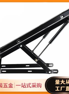 床用液压支架榻榻米床垫支撑杆床箱举升器上翻床气压杆气撑升降器