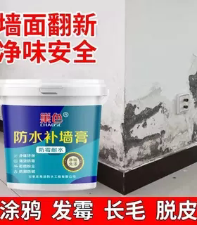 【下单立减50】防水防潮免漆补墙膏墙面修补白色腻子膏室内墙yb