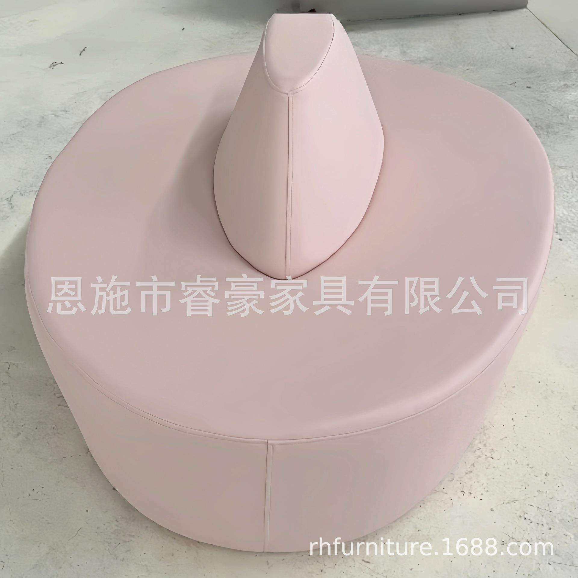 ZDH沙发休息区大厅公司接待洽谈创意异形休闲办公室沙发组合