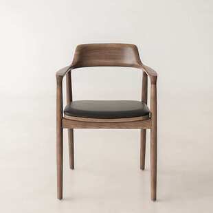 同频者 MARUNI/深泽直人Hiroshima版/广岛椅水曲柳扶手餐椅 现货