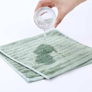 洗脸毛巾 竹纤维家用儿童专用童巾比纯棉全棉吸水小长方形竹炭3严